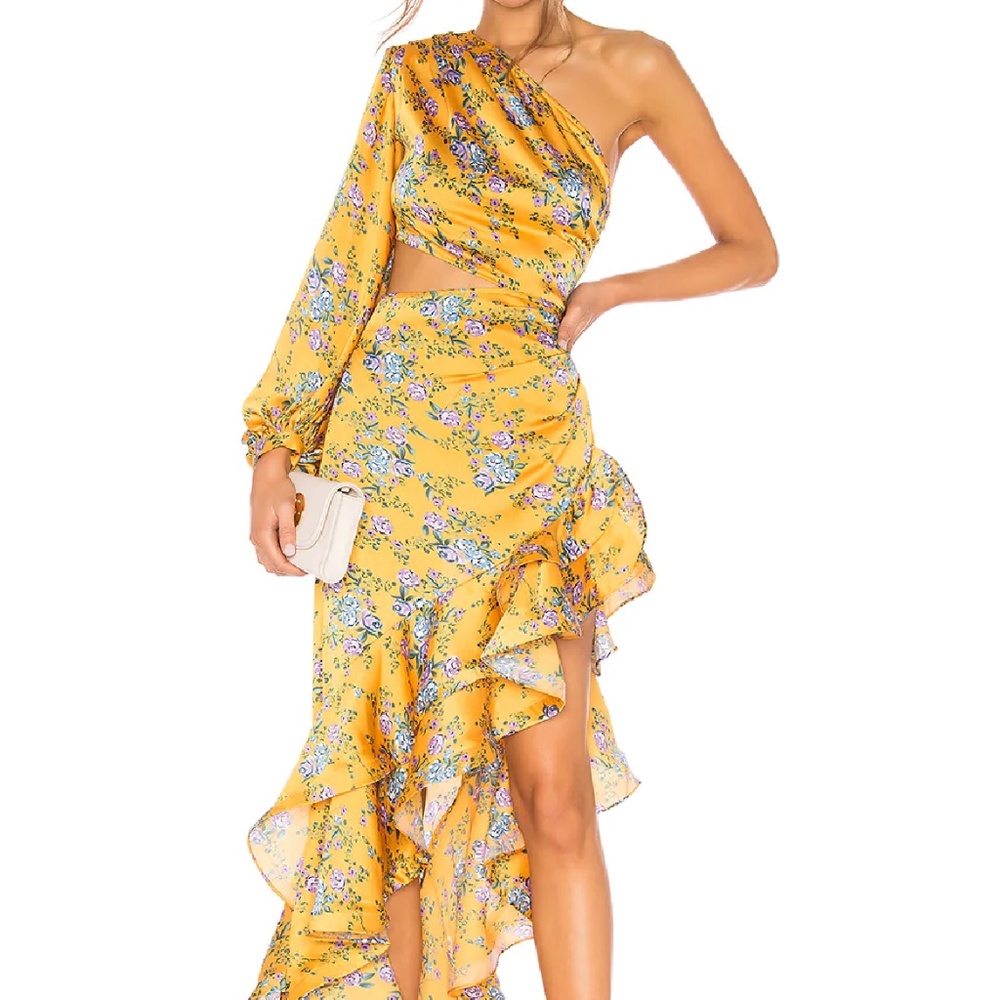 Hanna Gown in Multicolor Bronx and Banco
